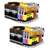 Supply Guy 10 Printer Cartridges Compatible with Brother LC-529 LC-525