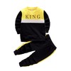 BOMDEALS Toddler Boy Long Sleeve Outfit - Cool Baby Sweatsuit