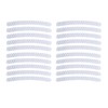Reflective Tape, Ultra Thin, 20 Sheets, For Bicycle Spokes, Curved