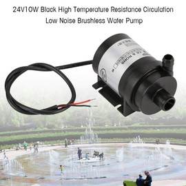 Oumefar DC 24V Mini Low Noisehigh Temperature Circulation Pump Micro Brushless Small Fountain Pump