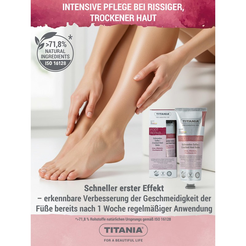 TITANIA Cracked Ointment for Cracked & Dry Feet - First