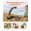 VEVOR Remote Control Excavator Toy, 11 Channel, 1:20 Scale Remote