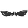 Cuhubyup Motorcycle Handguards 7/8" 22mm Universal Hand Guards Black