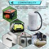 CBB60 60UF 450vac Motor Run Capacitor Volt Cylindrical Dual Wire,
