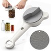 Jar Opener for Weak Hands, Seniors & Arthritis, Adjustable 4-in-1
