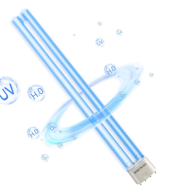 R-LOMU UV Light Tube Ozone Sanitizer Bulb Ultraviolet Lamp Quartz