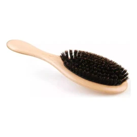 generic / Cepillo De Pelo Con Cerdas De Jabalí, Cepillo Natural,