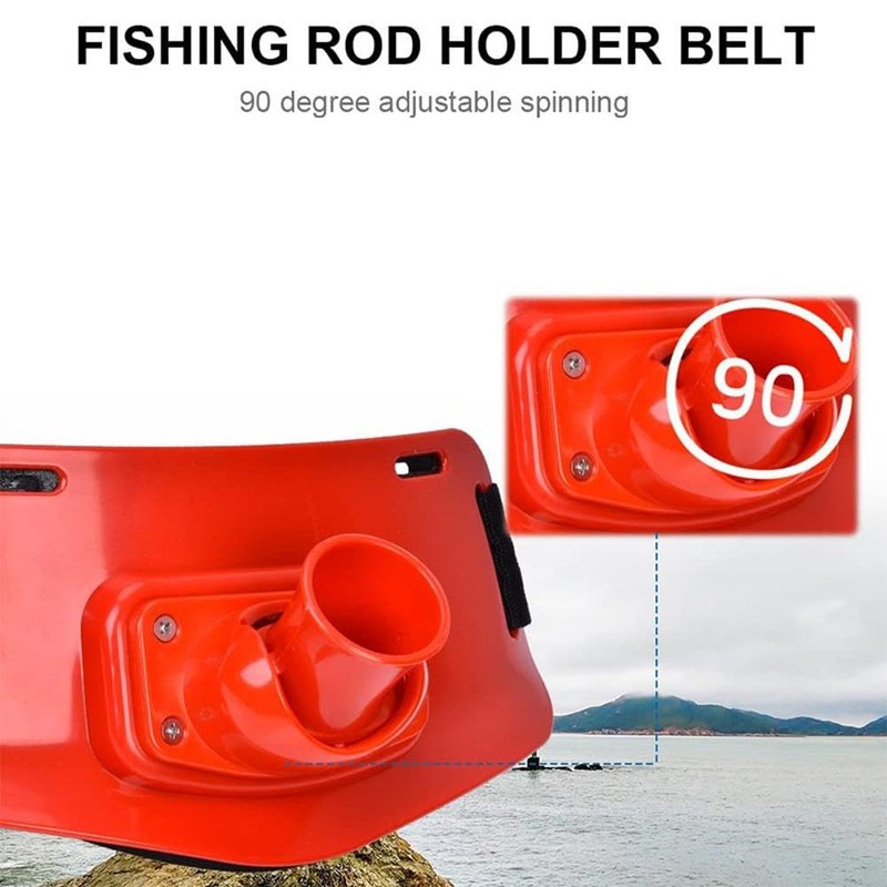 Combat Belt for Fishing - Battle Belt Fishing Rod Holder