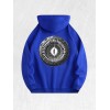 Occult Eye Graphic Hoodie 100% Cotton US Warehouse 7 ColorsColor: