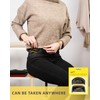 ZEFFFKA Cashmere Fine Wool Clothing Pullover Multi-Fabric Garments Detilling Comb