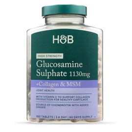 Holland & Barrett High Strength Glucosamine & Chondroitin Complex 180 Tablets
