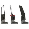 Ieron 2Pcs Modified Motorcycle Wing Rearview Mirrors, Adjustable Rotating Side