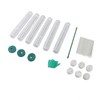 6PCS Plastic Moss Poles for Monstera Small Medium Climbing Plants