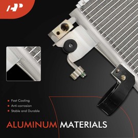 A-Premium Air Conditioning A/C Condenser Compatible with Honda Passport 1998-2001 & Isuzu Amigo 1998-2000, Rodeo 1998-2001, Rodeo Sport 2001