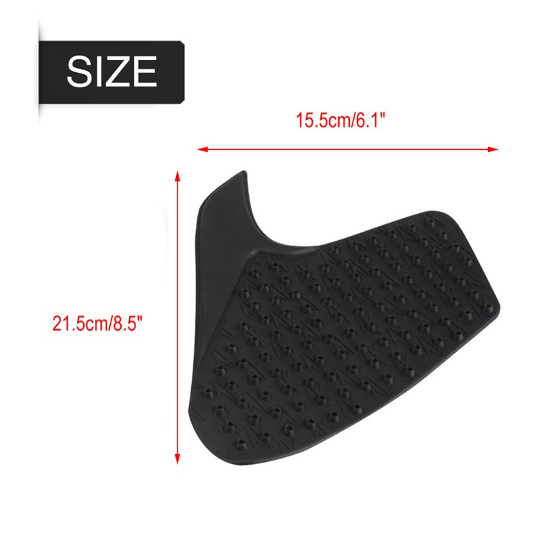 Pair of Anti Slip Gas Tank Traction Pad Knee Grip