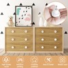 8Pcs Wooden Drawer Knobs with Screws, Cute Creative Cabinets Knobs