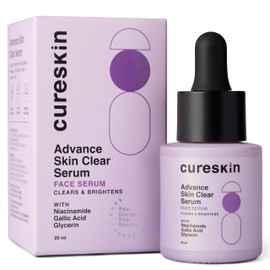 Cureskin Advance Skin Clear Niacinamide Face Serum | Serum for Acne and Dark Spots | Acne Scars Removal Serum