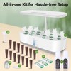Large Hydroponics Growing System 14 Pods, Indoor Herb Garden with