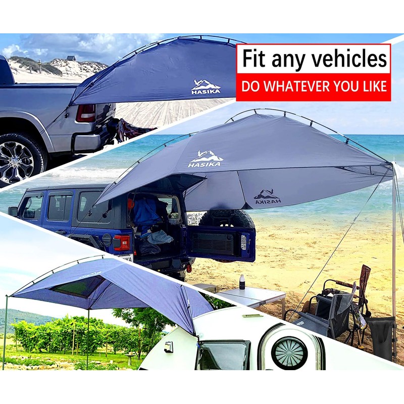 Versatility Camping Tent for Truck Bed,SUV RVing, Van,Trailer and Overlanding