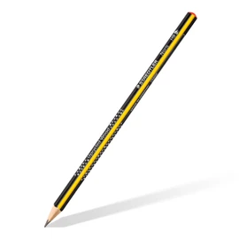 STAEDTLER Noris 183-HBKP72ST Pencil (High Break Resistance, Ergonomic Triangular Shape, Non-Slip Soft Surface, Wopex Material, Hardness HB, Holster Pack, 183-HBKP72ST)