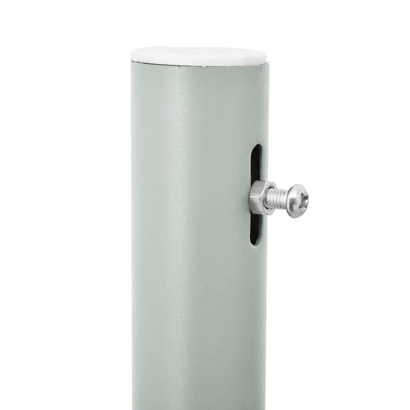 vidaXL Patio Retractable Side Awning - Gray, UV & Water