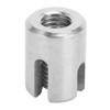 10Pcs Cross Cable Clamp Stainless Steel Wire Railing Clamp Fastener