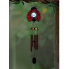 Sunset Vista Designs Collection Solar Wind Chime, Ladybug, 7.48" x