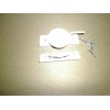Andersen Window Lock,Die Cast,1-15/16" Die cast White Enamel