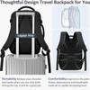 Tenot Travel Carry on Backpack, Laptop Backpack Flight Approved Personal