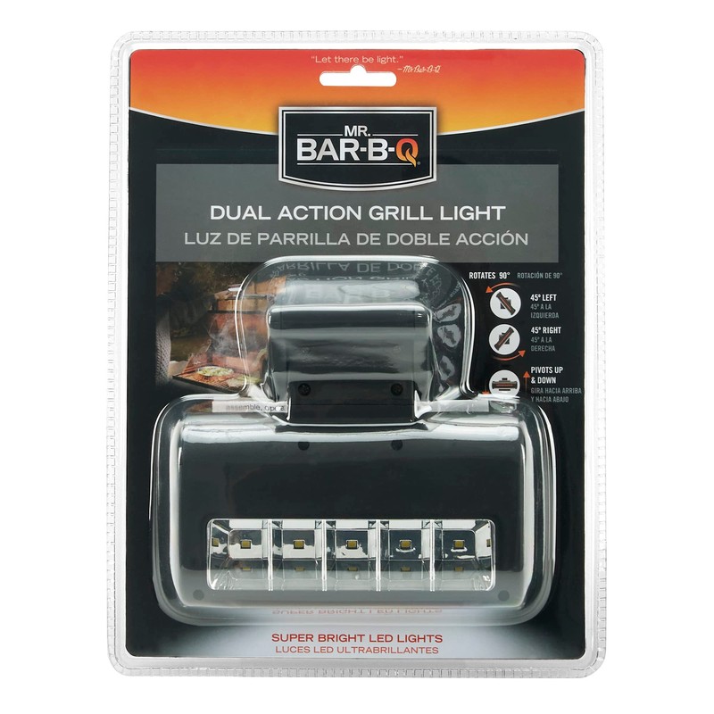 Mr. Bar-B-Q Super Bright BBQ LED Grill Dual Action Light,
