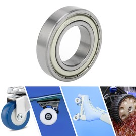 ACROPIX 60/32ZZ Deep Groove Ball Bearings P0 32x58x13mm Lubricated Bearings Double Metal Seal Silver Tone Scooter Skateboard Wheel