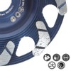 PRODIAMANT Diamond Grinding Disc 125 mm Concrete Universal ST49 ProfiPlus