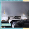 CHYING LED Pendant Light Kitchen Island Bubble Crystal Pendant Lighting