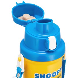 Ken Onishi SLD-1501 Peanuts Lunch Series Break Yellow Water Bottle