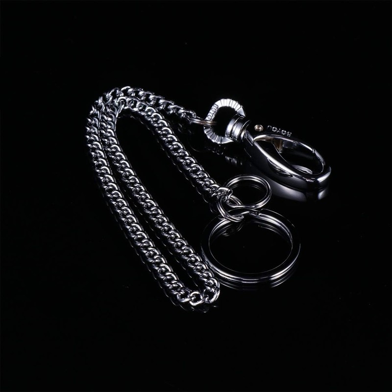 Cadena Para Llaves De Hombre Con Diseño Creativo Larga Y