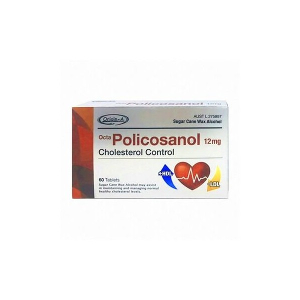 Australia Origin A Policosanol 12mg 60 tablets / 호주 오리진에이 폴리코사놀 12mg 60정