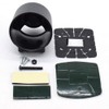 XUKEY Car Gauge Holder Single Hole Gauge Holder Pod Pillar