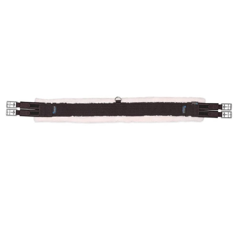 FLEECE LINED GIRTH HORSE TACK SADDLE STRAP [BLACK] [38"]