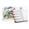 Plumones Marcadores Doble Punta 48 Colores Touch Punta Pince