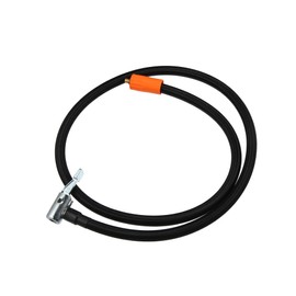 A ABSOPRO 1m Car Tire Inflator Extension Hose with Lock Chuck Adapter Tube Durable Material Item Replacement
