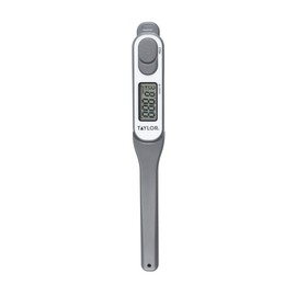 Taylor Pro Waterproof Meat Thermometer Probe, Fast 6 Second Read Time, Ideal for Meat, Fish & Jam Making, Plastic / Stainless Steel, 25 x 3 x 2cm