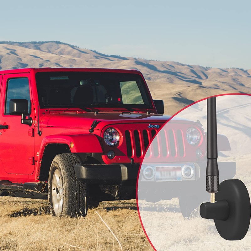 Radio Antenna Compatible with Jeep Jeep Wrangler JK JKU JL