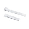 E&E Urine Leg Bag Strap - Button Type, Non-Latex, Medium,