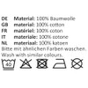 Sheepworld Apron with Saying "Die Welt ist schön" | Cooking