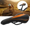 Mountain Road Bike, Comfortable Bike Seat Saddle Soft Orange Seat