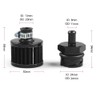LS Swap Valve Cover Adapter Oil Cap With Breather Air