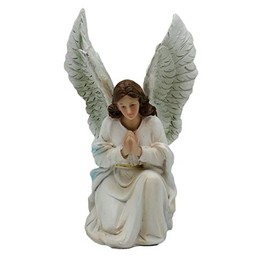 7" Inch Guardian Angel Statue Figure Figurine Angel Custodio Guarda Religious Gift