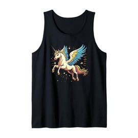 Stunning Pegasus Gliding Through the Stars Costume Tank Top