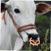 CIYODO 10pcs Livestock Nose Clips Calf Weaning Ring Plastic Calf