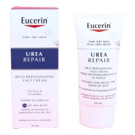 Eucerin Urea Repair 50ml Crema Rica Reparadora Para Rostro Momento De Aplicación Día Tipo De Piel Seca